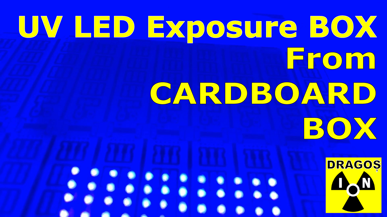 UV LED Array Exposure Box DIY Build