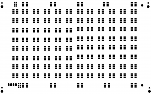 UV LED Array Solder Mask