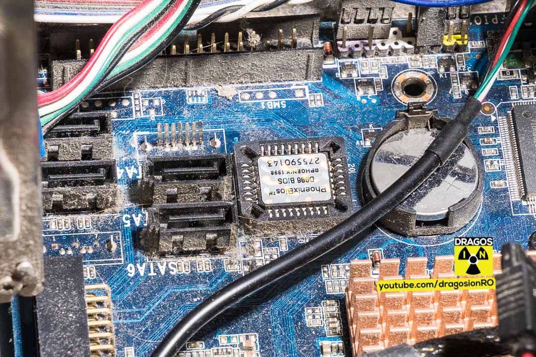 Broken SATA Connector on Motherboard Fixed