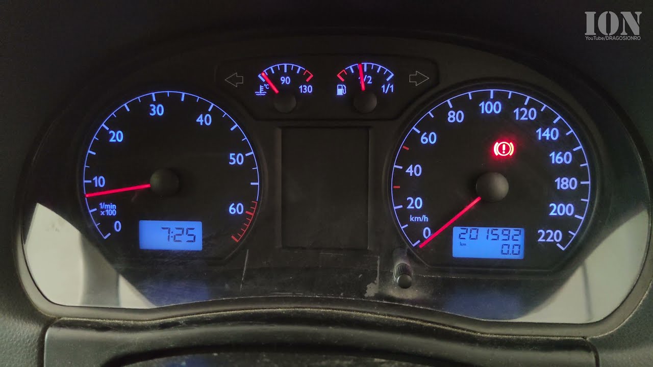 VW Polo mk4 9n service interval warning reset