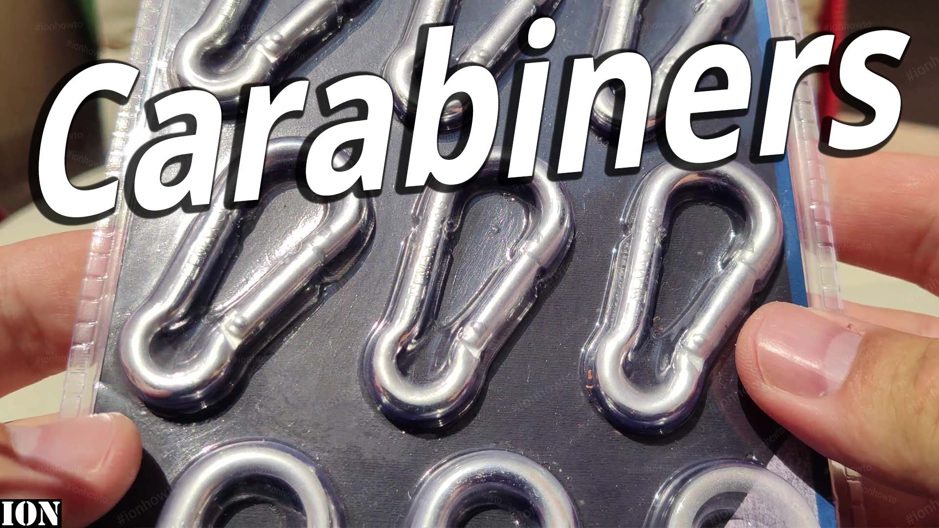 Carabiners uses life hacks ION HowTo