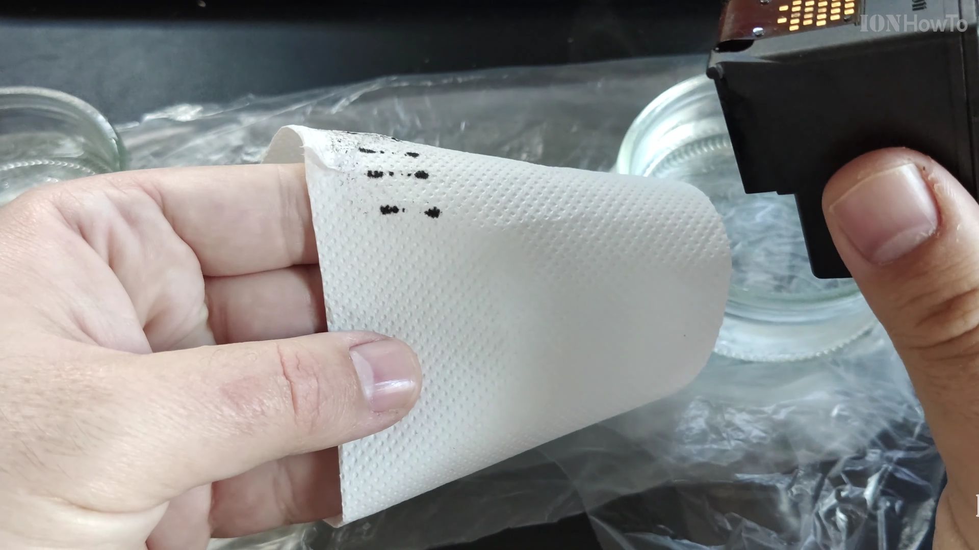 Inkjet Printer Cartridge Nozzles Clogged