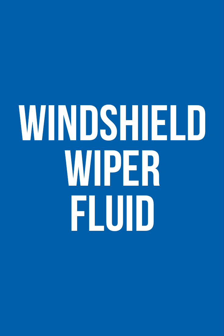 How to refill windshield wiper fluid