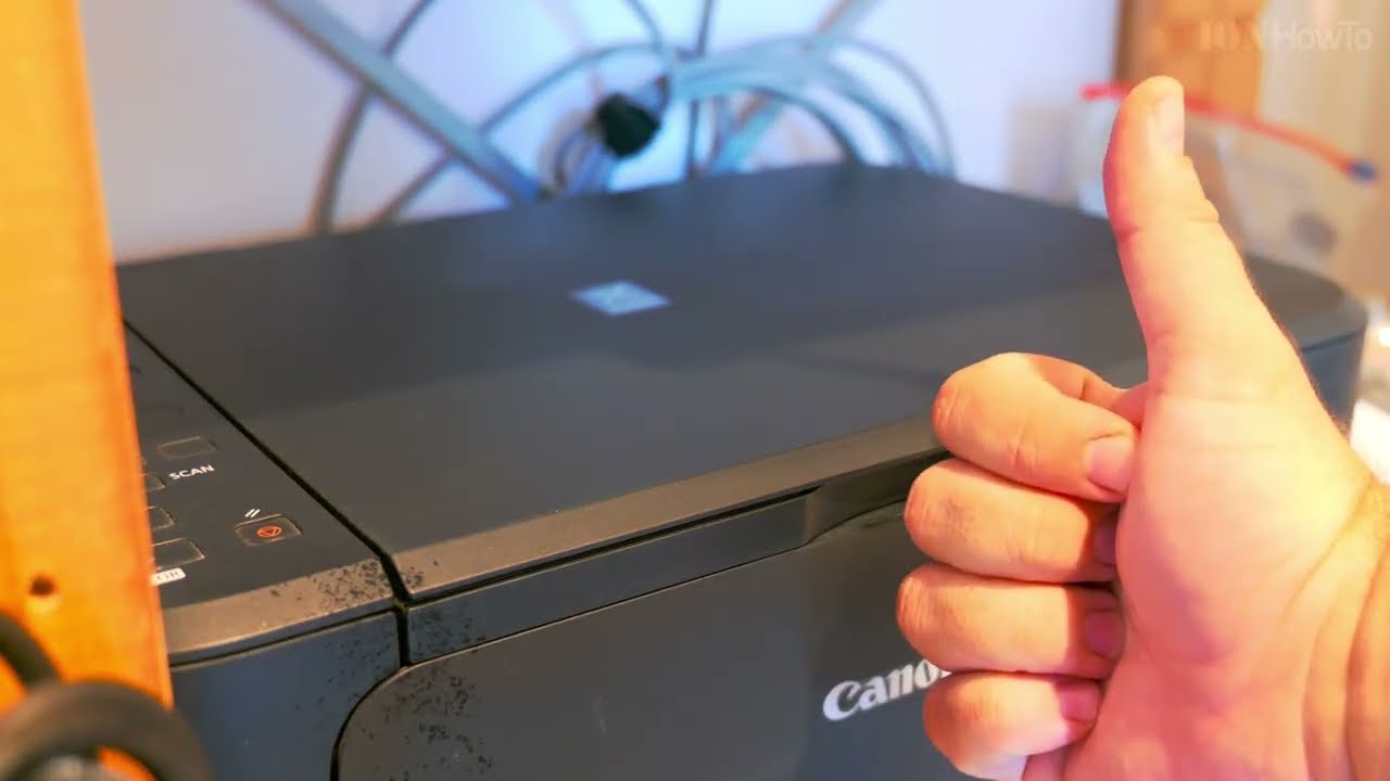 how to clean canon printer scanner