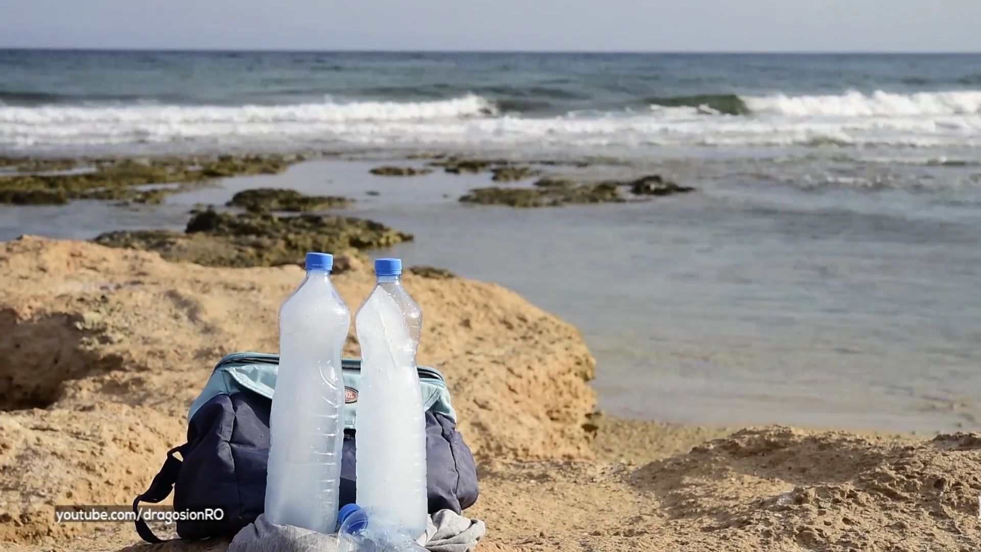 Keep water bottle cold in the sun all day