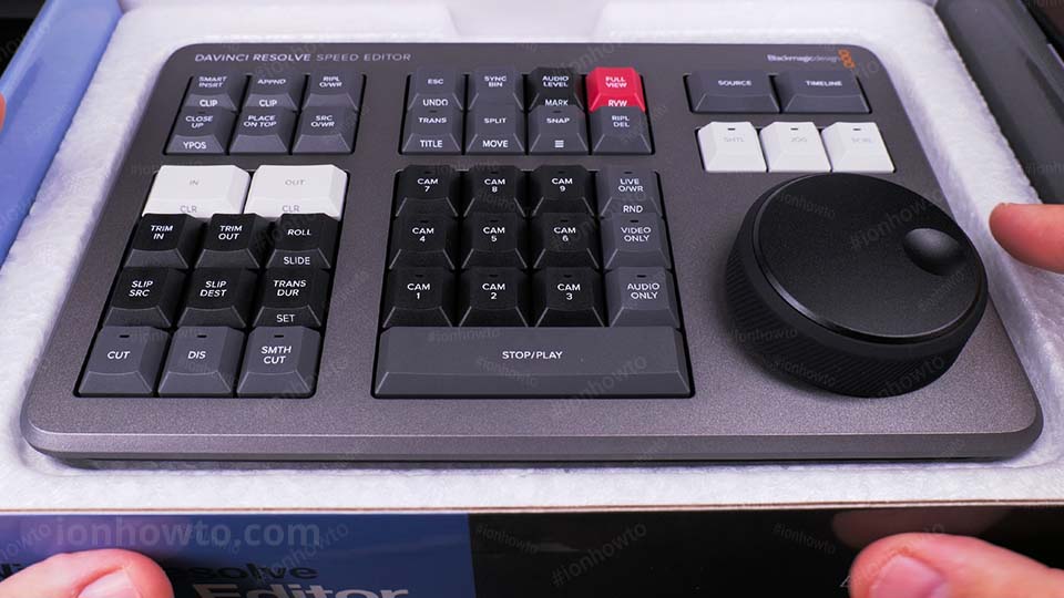 DaVinci Resolve Speed Editor Keyboard
