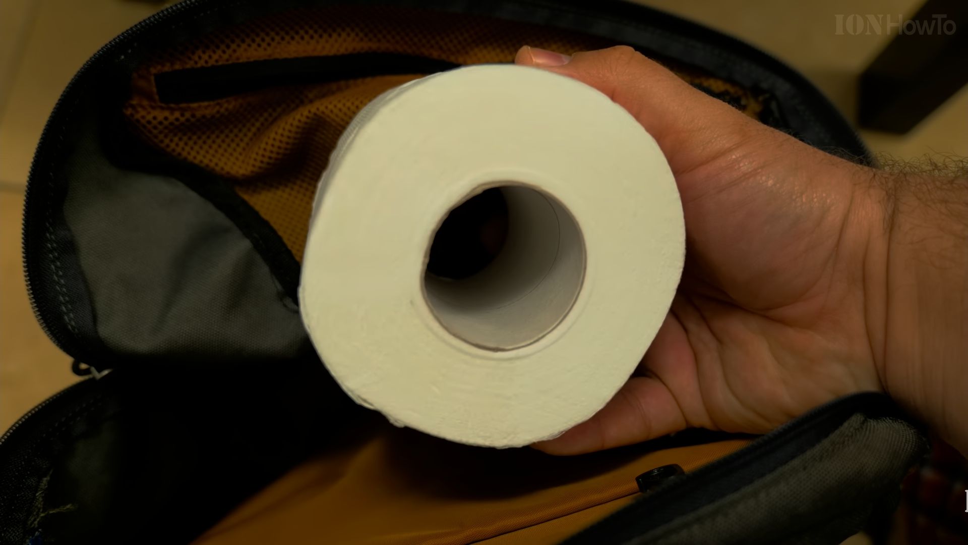 Toilet Paper Earthquake Survival Kit Bag