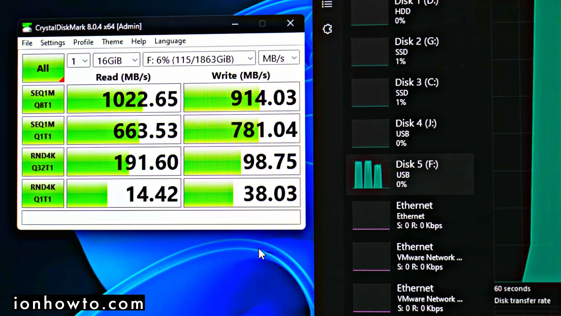 Samsung T7 Shield Speed Test USB 3.2 Gen2