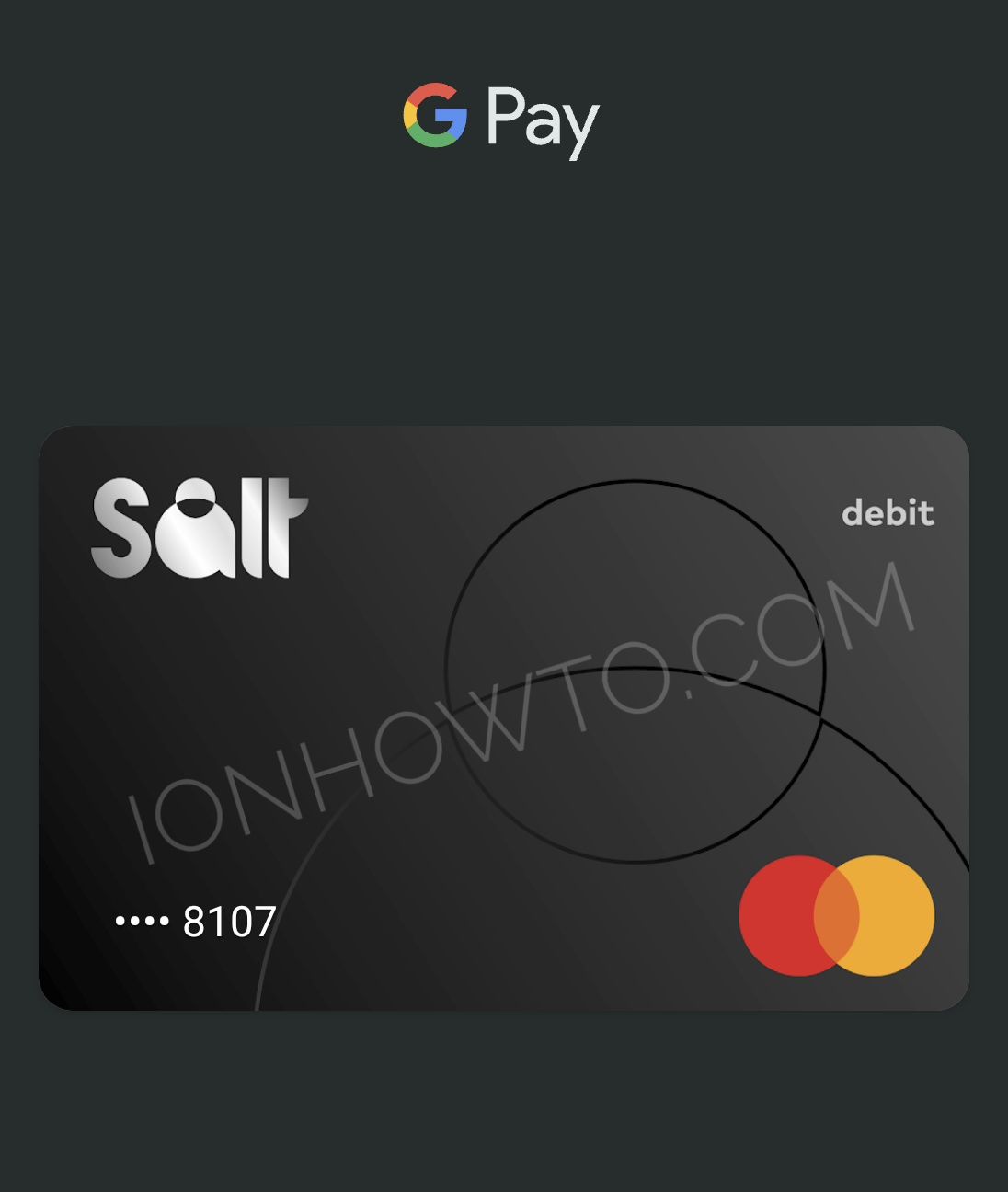 Card Mastercard Salt Bank Early Access Fondator adaugat in Google Wallet