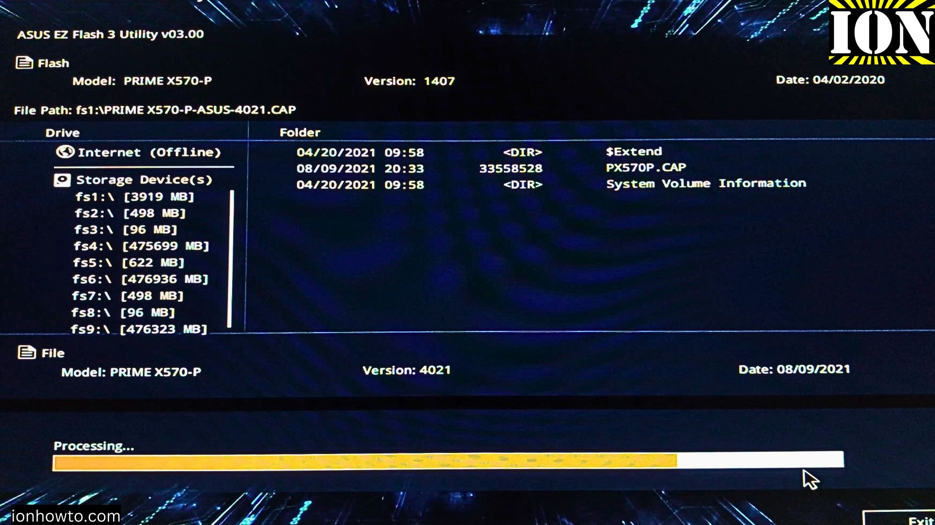 How to Update Your Asus Prime X570-P Motherboard BIOS