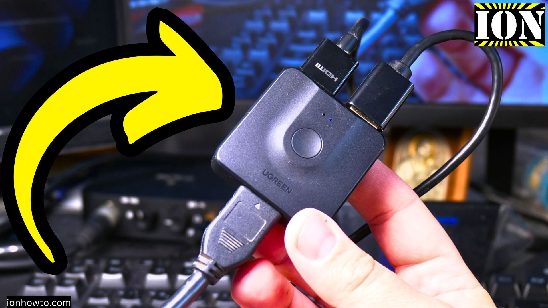 HDMI Switch Camera PC Monitor Test Ugreen 4K Hdmi
