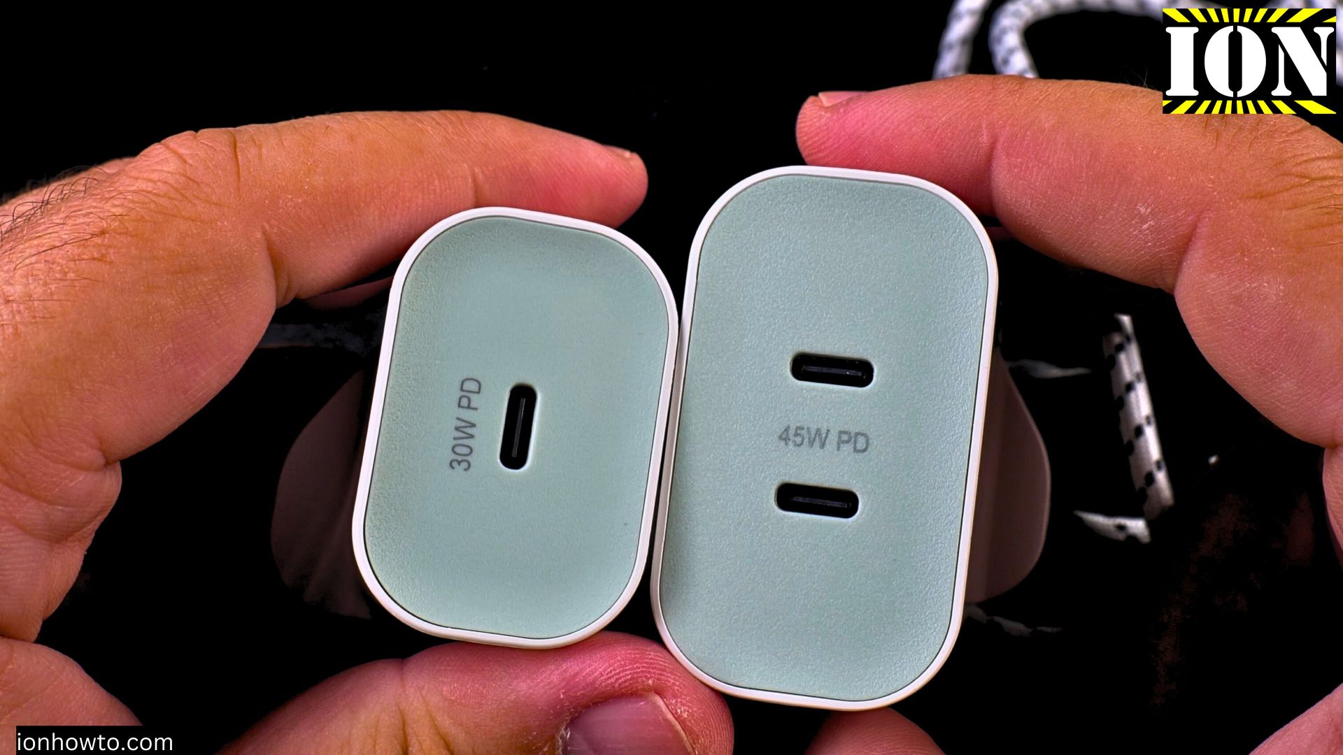 Ikea 30W vs 45W USB-C Fast Charger Sjoss