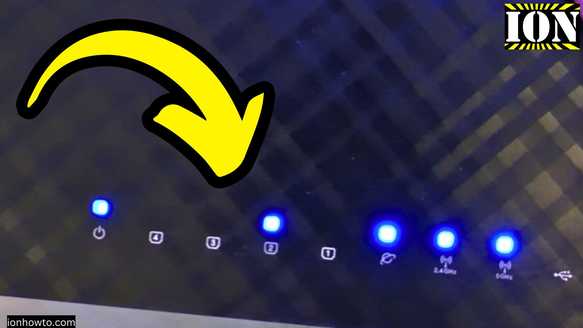 LED Lights on Asus Wi Fi Router Blinking