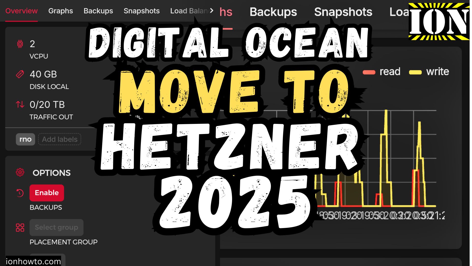 Move from Digital Ocean to Hetzner in 2025