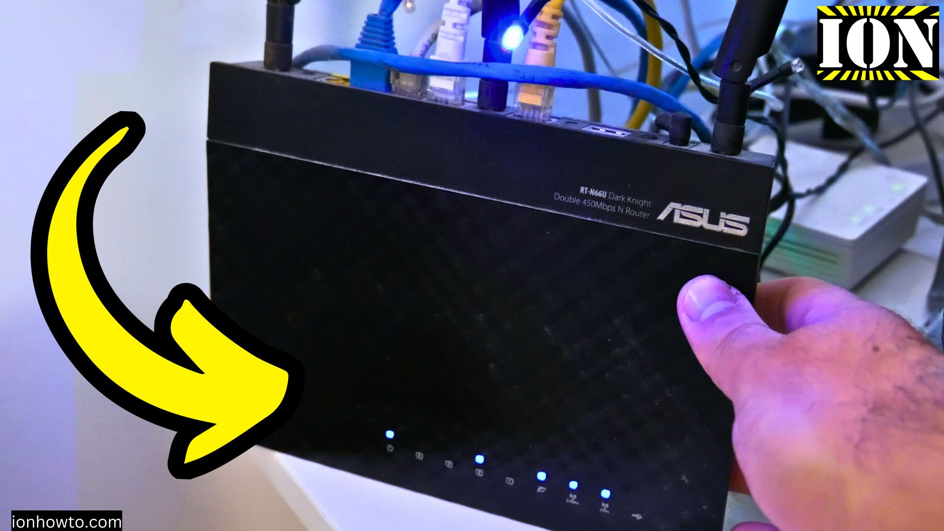 Turn Off LED Lights on Asus Wi-Fi Router Stealth Mode