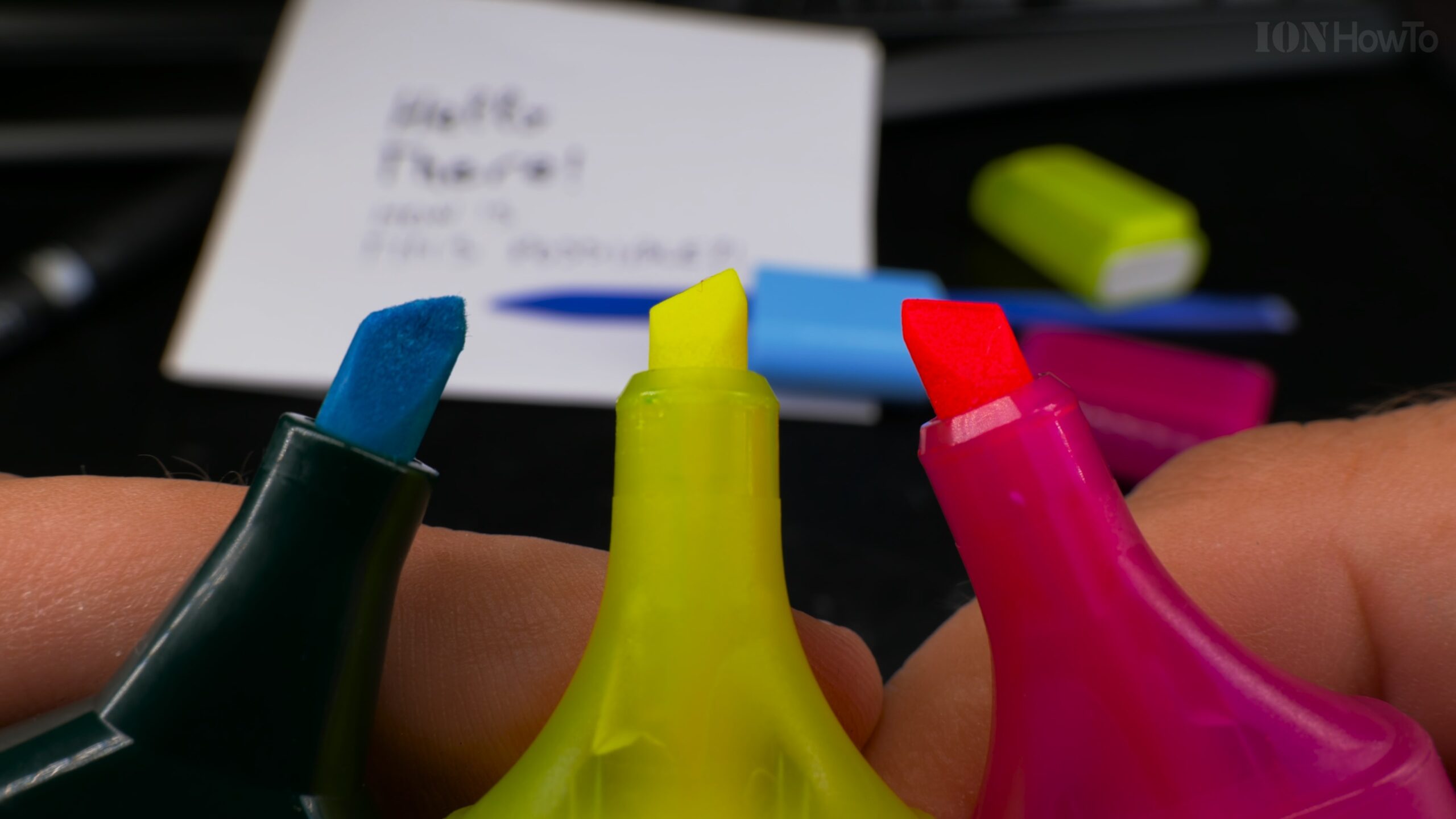 Fix Highlighter Pen Tip Went Inside