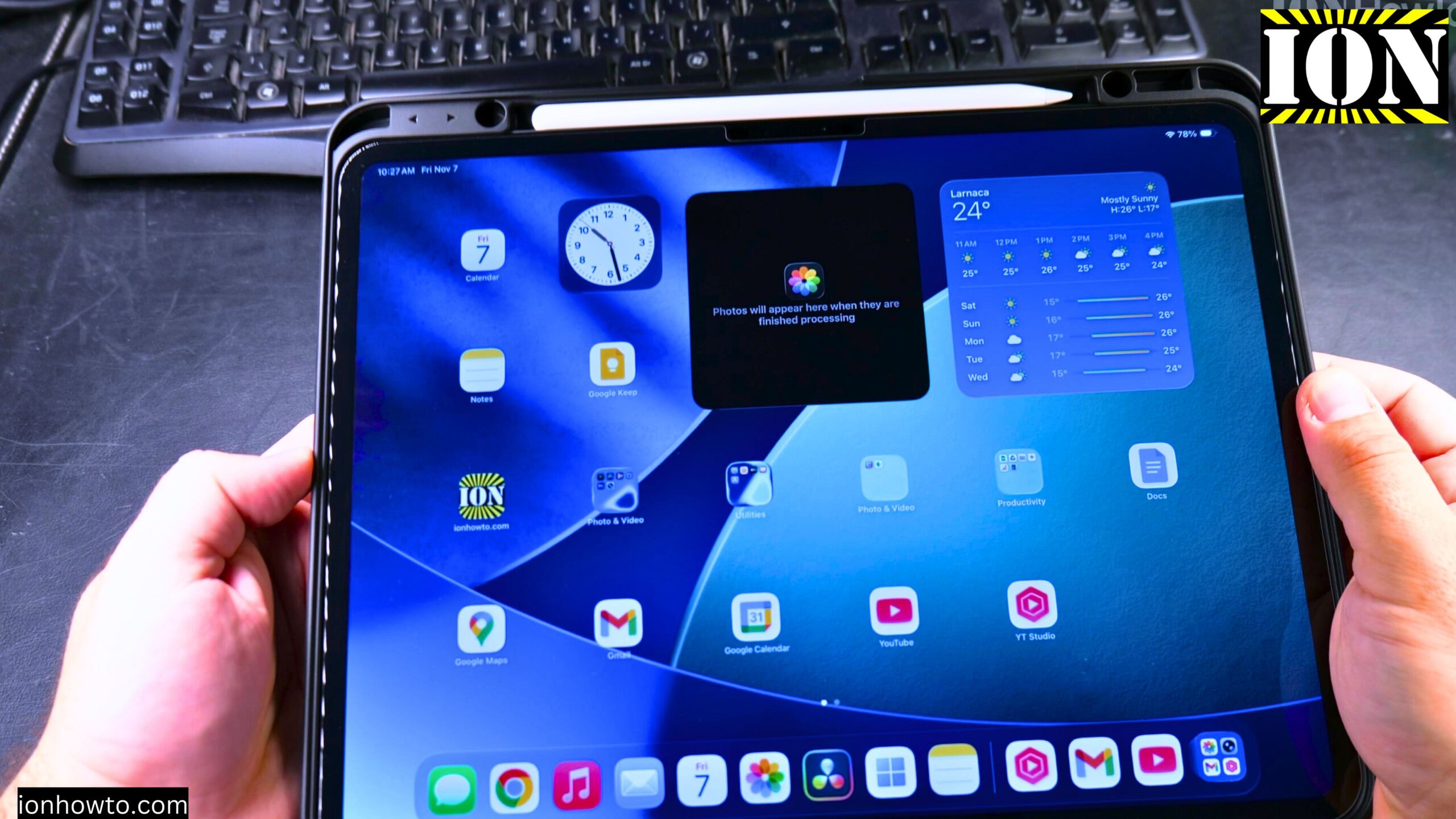 Portable External SSD on iPad Pro M5