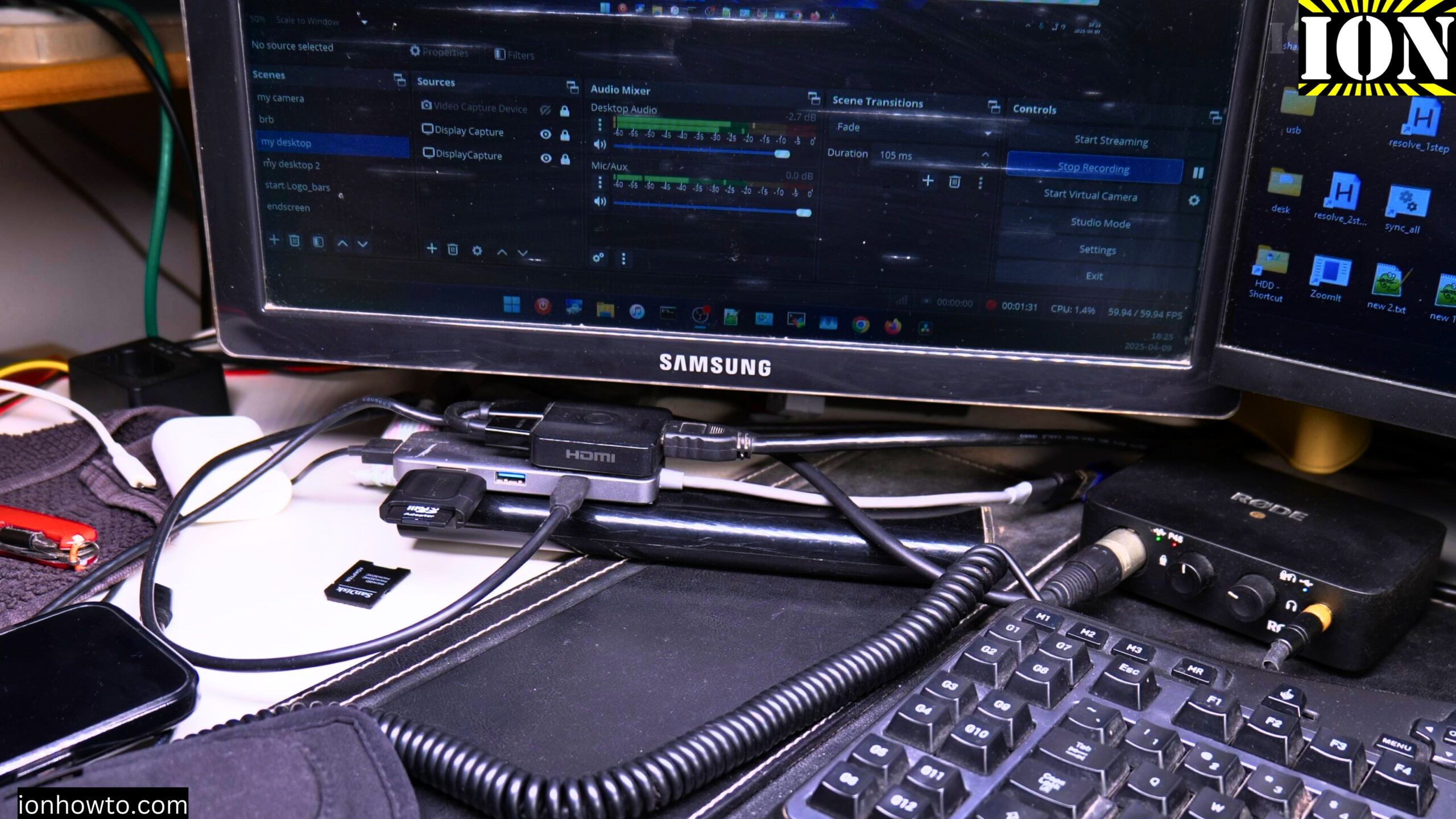 Amazon Basics MicroSD 512GB Speed Test Setup