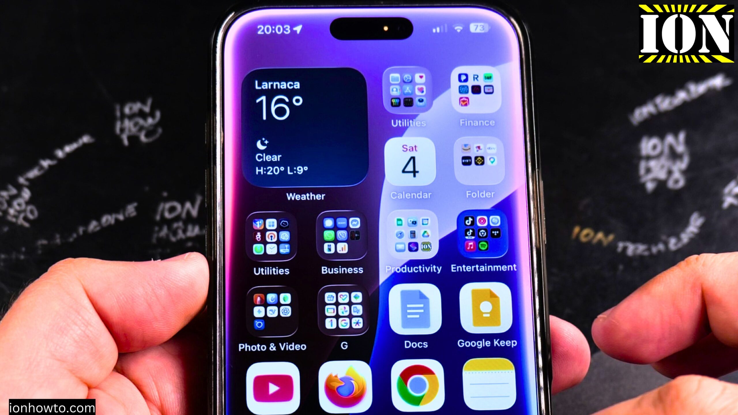 iPhone Display Settings