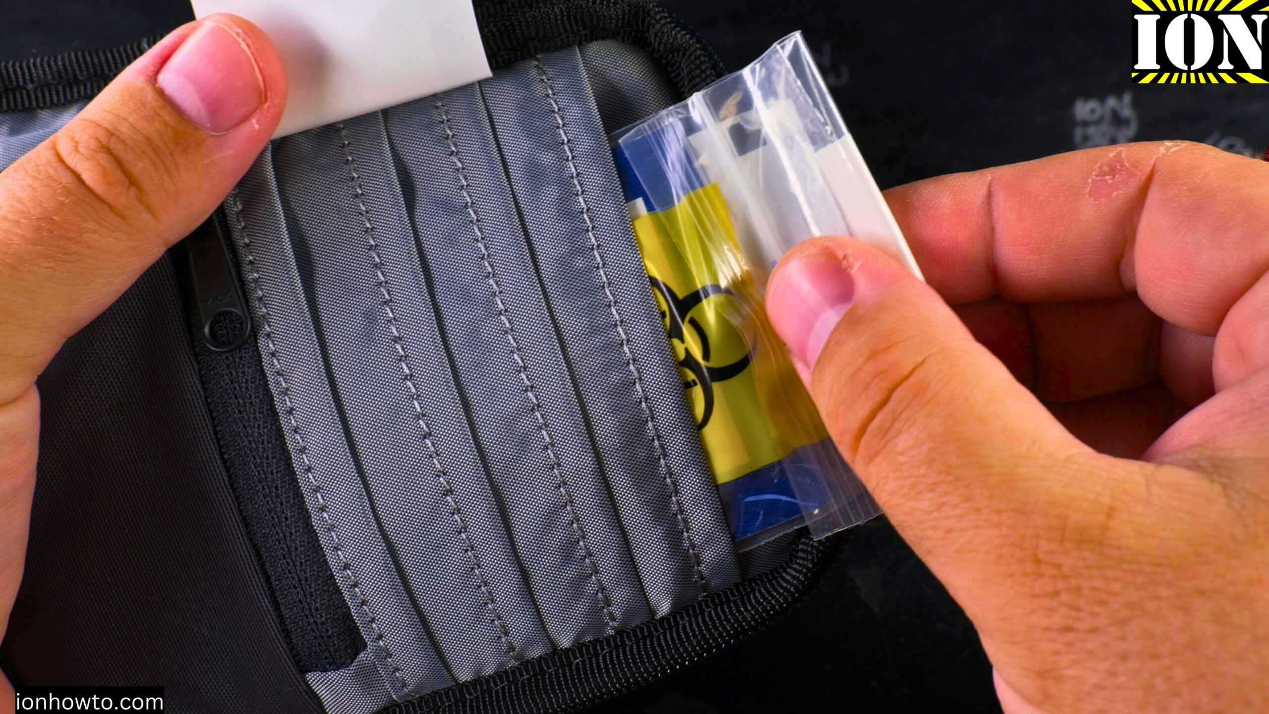 Decathlon Forclaz Pocket Organizer Carry Bag Wallet Small