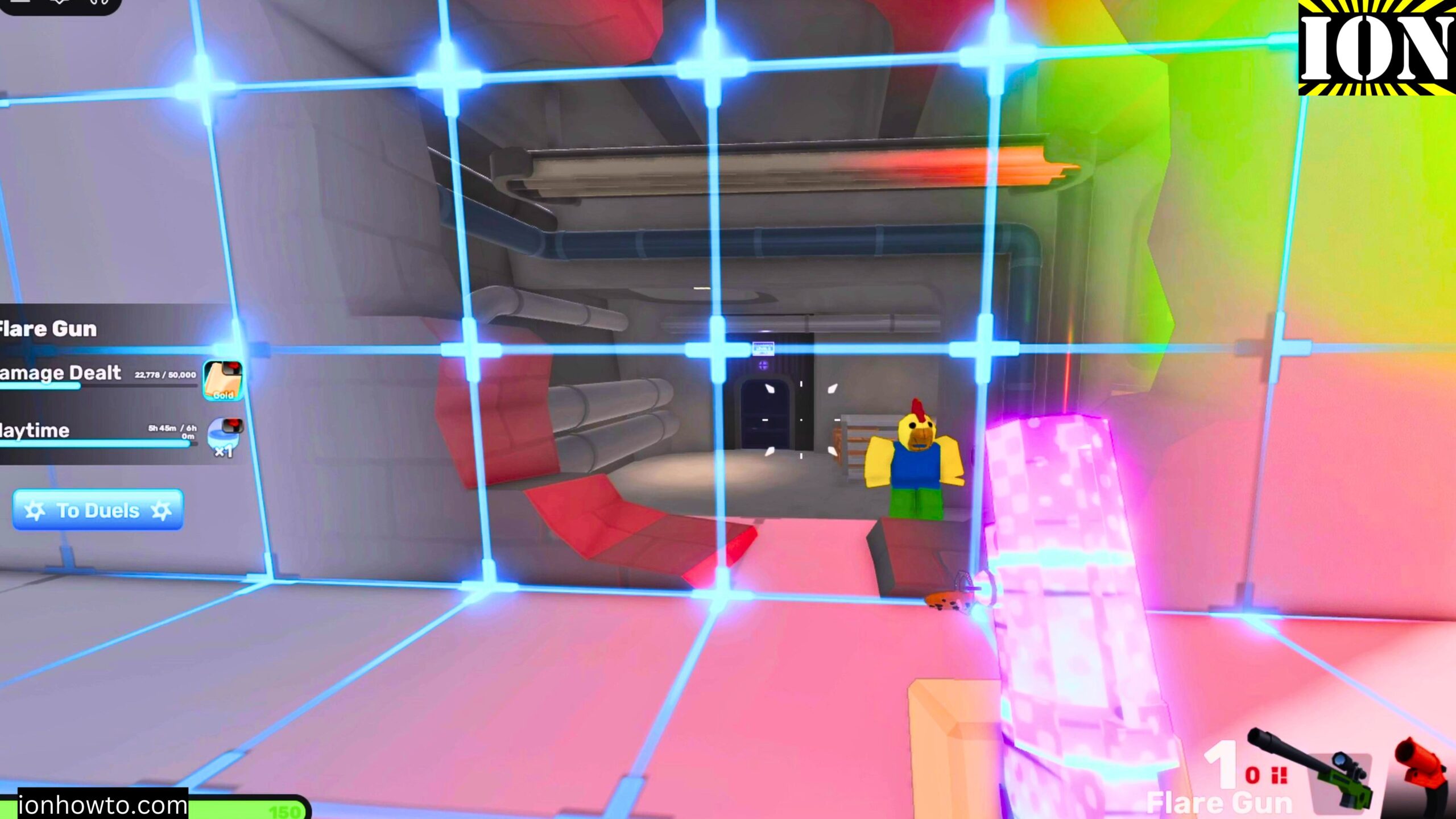 Secret Mission Boss Arena Entrance in Training Area in Roblox Rivals