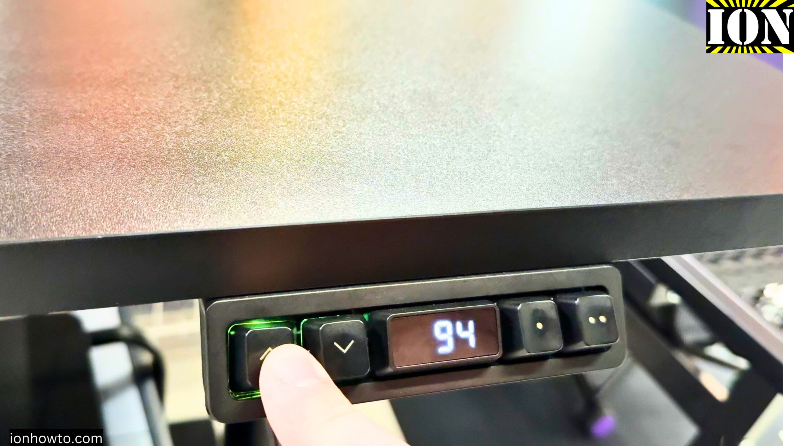 IKEA Malomrade Gaming Standing Desk Height Control Buttons