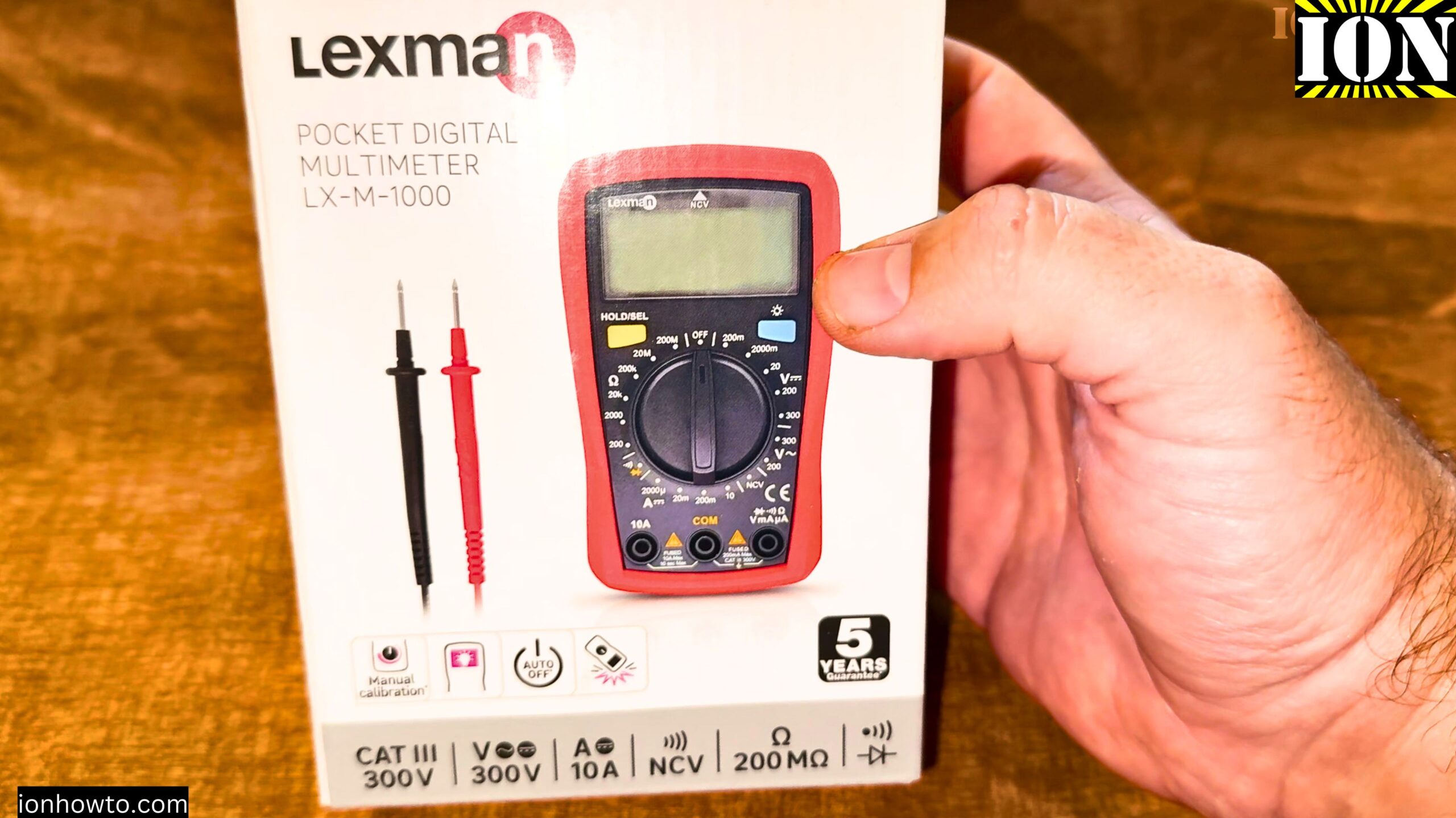 Multimeter from Leroy Merlin Lexman LX M 1000 Multimeter