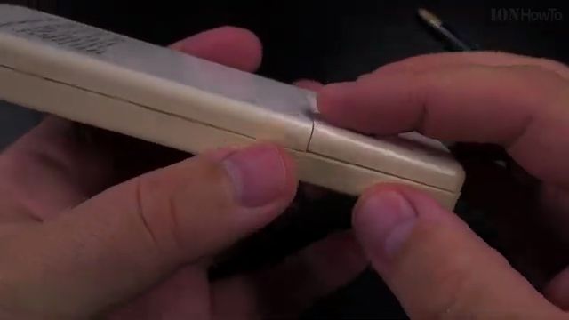 replace ac remote batteries ballpoint pen guide