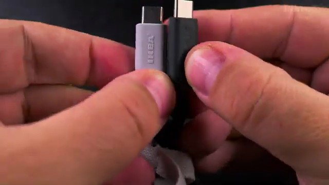 Samsung Galaxy S23 Ultra fast charging test with IKEA 100W cable